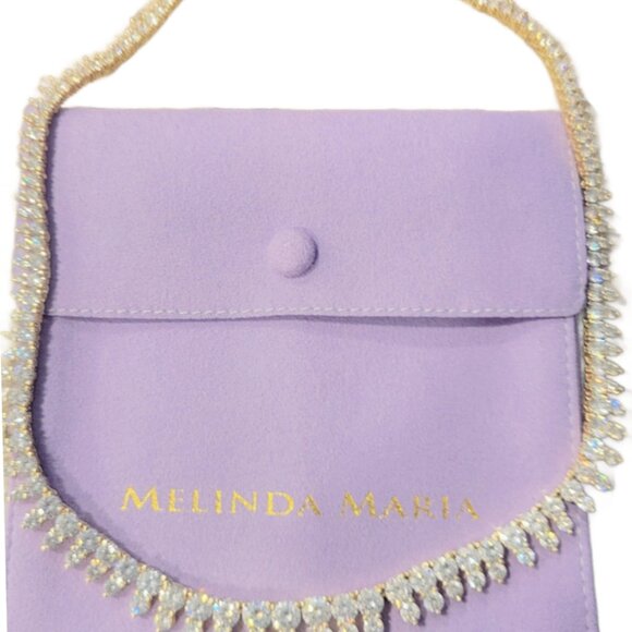 NEW MELINDA MARIA She’s an Icon Riviera Tennis Neclace - Picture 3 of 3